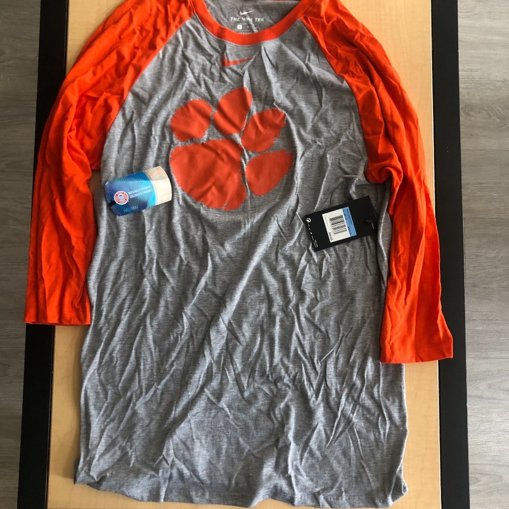 Nike Clemson 3/4 shirt